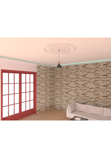 Motifpiyer Lamba Tavan Göbeği 74-Sekizgen-Yuvarlak-Dis-Citali