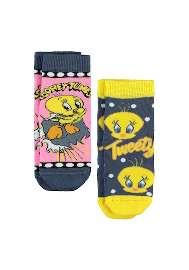 Tweety Kız Çocuk 2'li Çorap 2-12 Yaş Pembe 09e07234024w1 Pembe