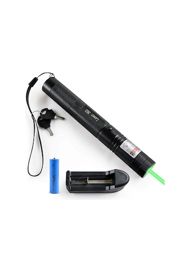Jasper V-009 Pro Series Yeşil Lazer Pointer Şarjlı Pilli 1000mw