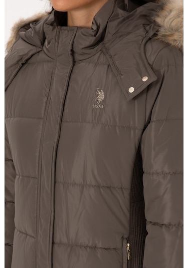 U.s. Polo Assn. Kadın Vizon Kaban 50308001-vr052 Vizon