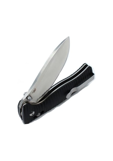 Ganzo Katlanır Bıçak G720-BK Gümüş - Siyah