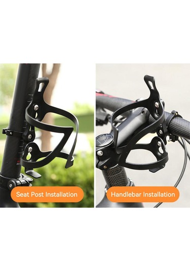 Fosenze Alüminyum Bisiklet Su Sise Kapsülü Adaptörü - Sabit Konumlandırma, Çarpıtlara Dayanıklı, Tek Vidalı, Gümüş Renkli Aksesuar