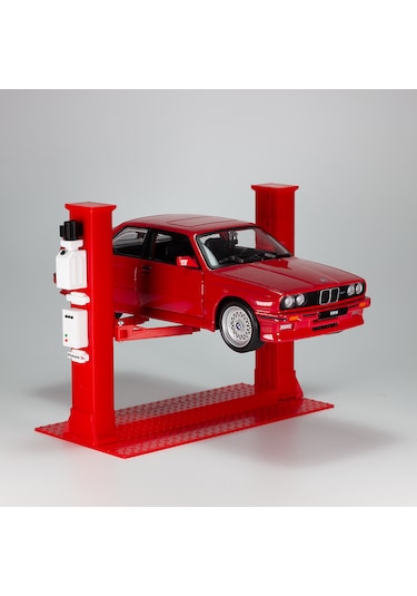 1/24 Ölçek V Hareketli Diorama Lifti, Diorama Aksesuarı, Kırmızı