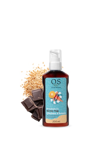 Bronzlaştırıcı Güneş Yağı Çikolata+susam
