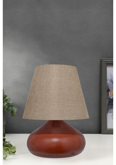 Motif Abajur Kahverengi
