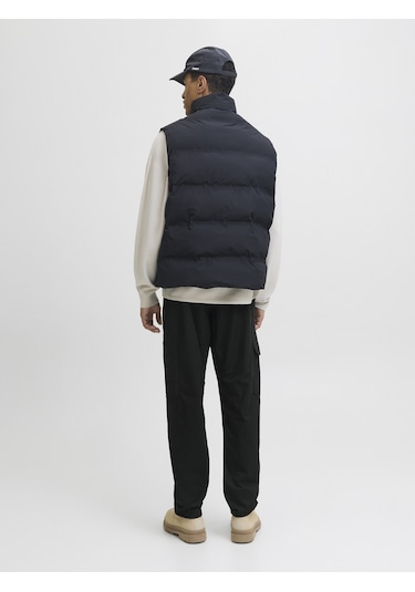 Jack & Jones Jack Jones Erkek Rahat Kargo Pantolon 12282874 Siyah