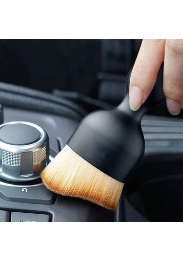 Volkswagen Uyumlu Araç içi kavisli yumuşak kıllı temizleme fırças