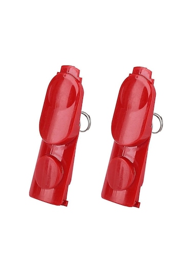 V7 V8 V10 V11 V15 Süpürge Kafası Kilit Düğmesi Yedek Parça - 2 Adet Kırmızı Plastik Yaylı Buton