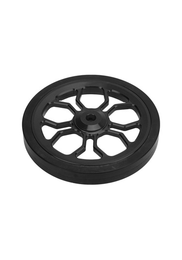 Geeroyoo Brompton Çekici Tezgahı İçin Cnc Alüminyum Alüminyum Kolay Tekerlek - Pürüzsüz Yürüyüş, Dayanıklı Ve Taşınabilir, Siyah Siyah