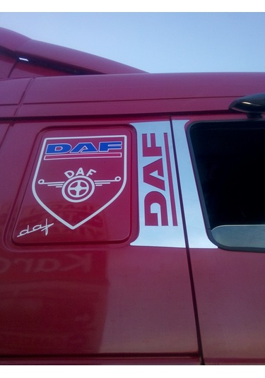 Daf Xf Kapı Direk Kromları Sağ Sol Takım