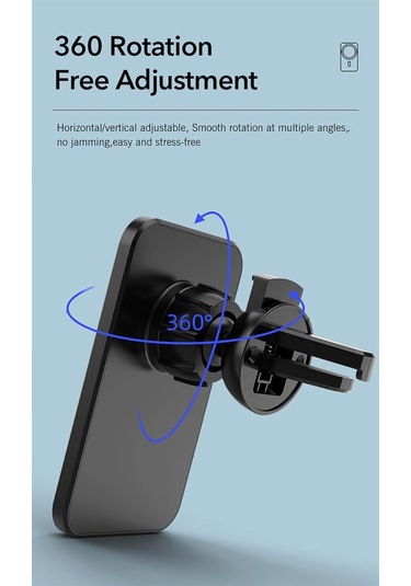 Teknoloji Manyetik Kablosuz Araba Şarj Cihazı Qi 15w İphone'lar İçin Hızlı Araba İstasyonu