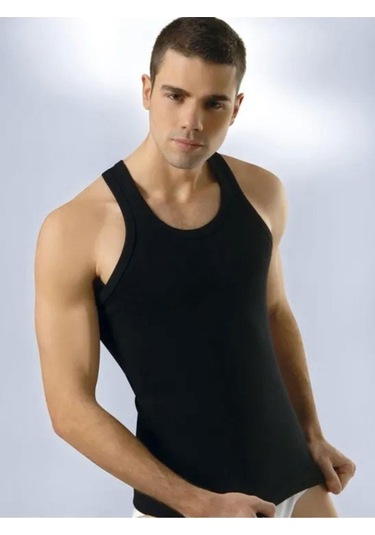 Anıt Erkek Ribana Sporcu Askılı Atlet 1106 - 6 Adet 001