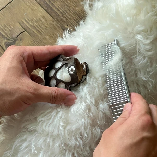 Gateesat Kahverengi Tüy Toplayıcı Anahtarlık - Pati Desenli, Anahtar Ve Telefon Uyumlu, Evcil Hayvan Anısı Hediyesi