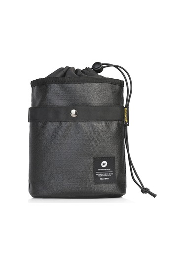 Rhınowalk Rk24932 Bisiklet Ön Tüp Çantası Çok Fonksiyonlu Polyester Bisiklet Çantası Omuz Çantası Saklama Kılıfı - Siyah