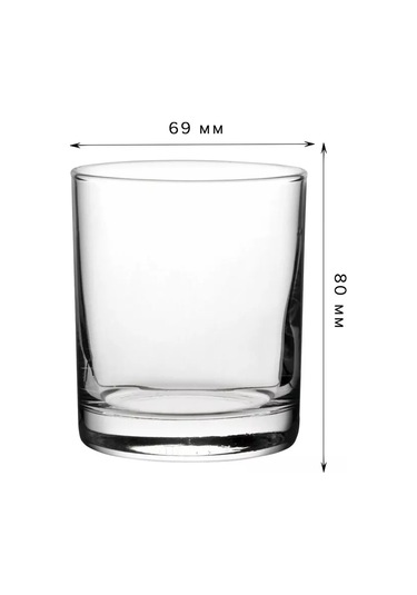 Pasabahce 6'lı Cam Bardak, Düşük 185 Ml 12197598 Beyaz