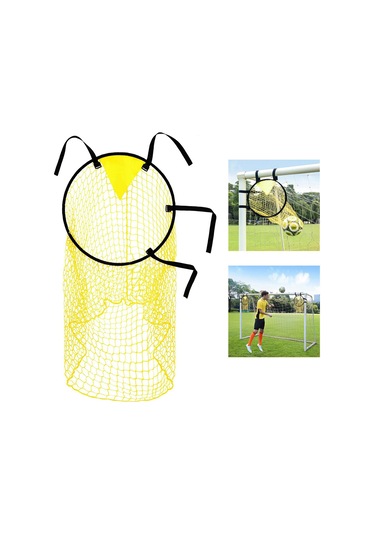 Homyl Futbol Eğitim Ağı Profesyoneller Katlanır Takılması Sarı