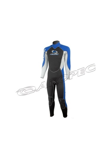 Aropec 3mm Fullsuite Bay Dalış Elbisesi Siyah Size:m Siyah