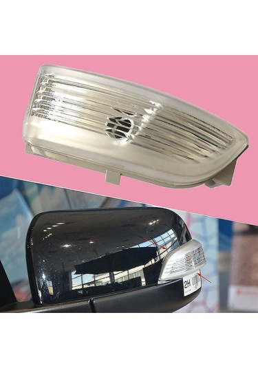 Yifomall Ford Everest & Ranger T6 Sol Yan Ayna Sinyal Lamba Kapağı - Abs Malzeme, Kolay Montaj