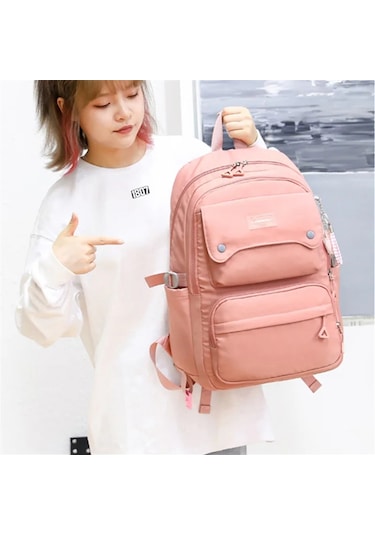 Jıalan Su Geçirmez Kız Sırt Çantası Çocuk Okul Çantaları