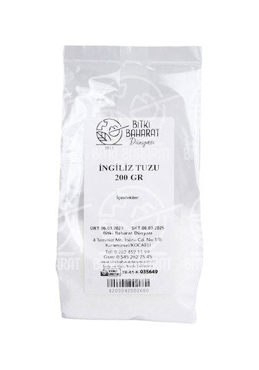 İngiliz Tuzu 200 Gr
