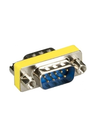 9 Pin Erkek/Erkek Çevirici Rs-232 Erkek Erkek Ara