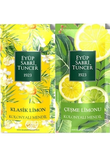 Eyüp Sabri Tuncer Kolonyalı Mendil Çeşme Limonu Ve Klasil Limon