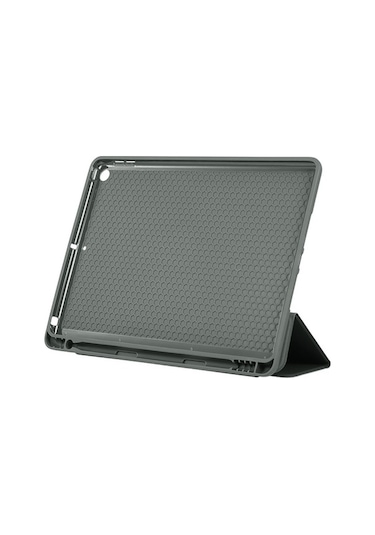 Didadodo İpad 7. Nesil 10.2'' Silikon Kılıf - Pu Deri, Düşmeye Karşı Koruma, Kalem Yuvası