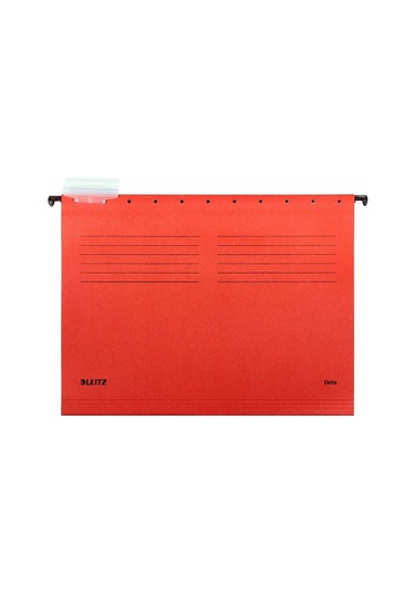 Leitz 6515-00-25 Kırmızı Askılı Dosya Telsiz