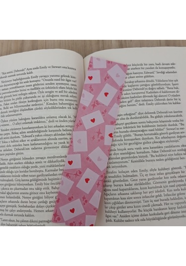 Kitap Ayracı - Sevimli Kalpler Zarf