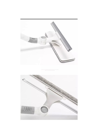 Yedek Bezli Cam Silme Aparatı Bükülebilir Teleskopik Camsil