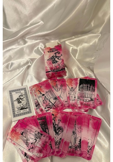 Auro Tarot Orjinal Tarot Kart Aura Tarot Destesi Ve Kitabı Pembe