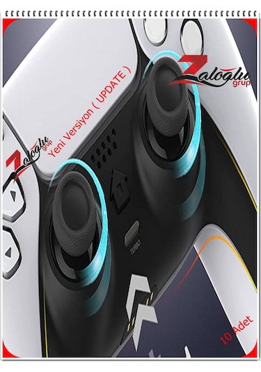 Zaloğlu Grup Playstation 5 Analog Topuz Ps5 joystick Tumbik 1.Sınıf 1.Kalite Yeni Ürün Mükemmel Uyum ( 10 Adet )
