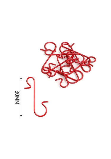 Shineyee Noel Ağacı Dekorasyonu İçin 100 Adet Metal Çarpıcı Yeşil Melek Şekilli Lastikli Hooklar - Festivite Ve Zarafetle Tatil Dekorunu Zenginleştirin