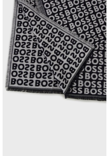 Boss Erkek Şal 50518661 405 Lacivert Lacivert