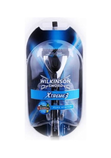 Wilkinson Sword Xtreme3 Oynar Başlıklı Sistem Tıraş Makinesi 2'li