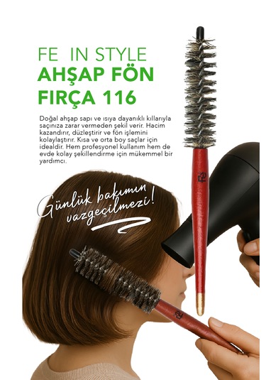 Saç Fırçası Ve Tarak Seti + Keratin Saç Sütü Hediye Saç Fırçası Ve Tarak Seti