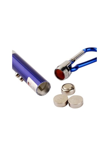 Yedek Pil Lazer Kedi Oyuncağı Lazer Işık Yedek Pil+Lazer Çok Renkli