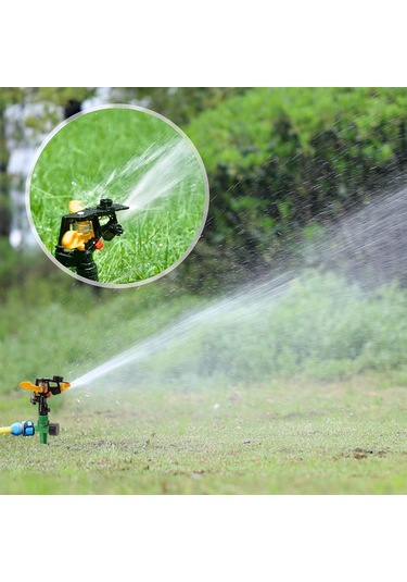 Qianfan Sulama Çim Yağmurlama, 2 Adet Bahçe Fıskiyeleri Otomatik