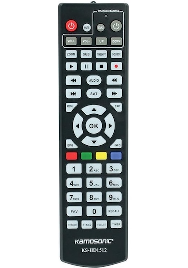 Kamosonic Ks-hd1512 Full Hd Uydu Alıcı Kumandası