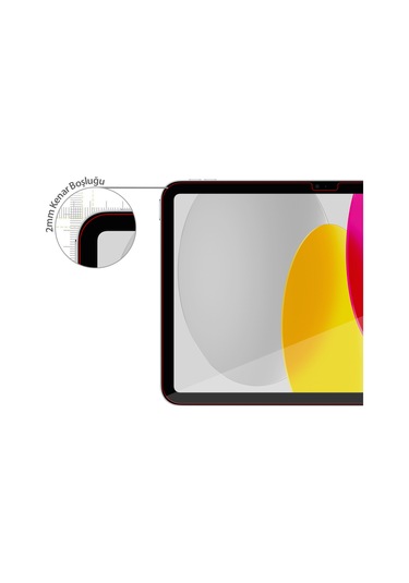 Buff Apple Uyumlu iPad  10. Nesil 10.9 İnç Flexi Nano Ekran Koruyucu