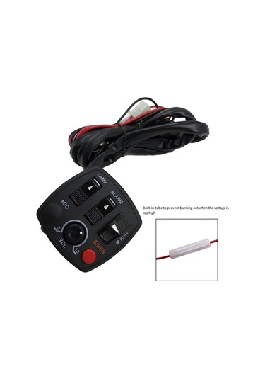 Flybuy Elektrikli Far Kontrolü Motosiklet Anahtar Kolu Mth-a02