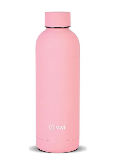 Kiwi Çift Katmanlı Paslanmaz Çelik Termos Pembe 500 Ml Kt-8689