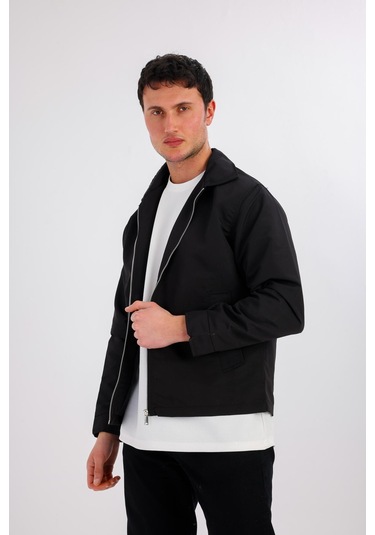 Flecto Su Ve Yağmur Geçirmez Yağmurluk - Siyah Siyah