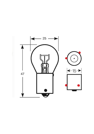 Py21W Oto Sinyal Ampulü Photon Blıster Ph5717 B2 N11.2525