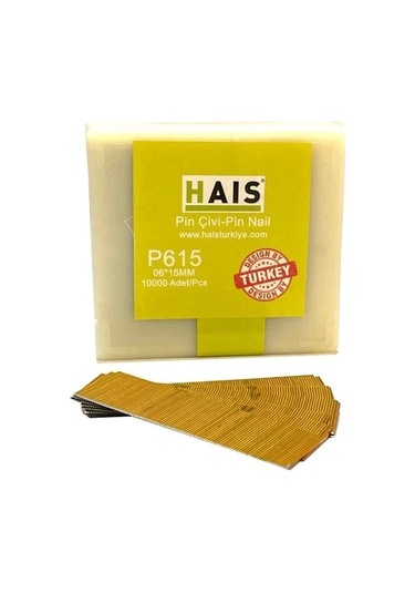 Hais Pin Kıl Çivi 06 15 Mm Koli 48 Paket
