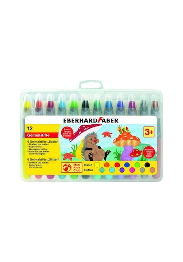 Gel Pastel Basic 12 Renk Metalik