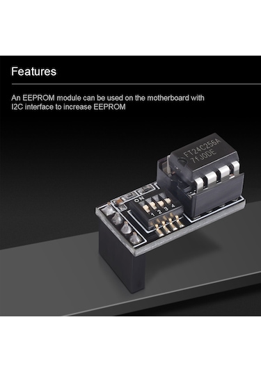 Fosenze Bıqu Btt Eeprom V1.0 3d Yazıcı Donanımı, Ana Kart Rom Genişletme Modülü, Dc3.3v/5v Desteği, 1 Adet