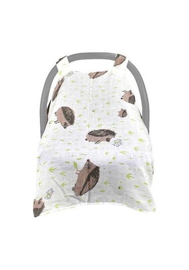 Pazly Bebek Oto Koltuğu Örtüsü - Nefes Alabilir Muslin, 114x90cm, Çok Desen Seçeneği
