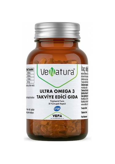 Venatura Ultra Omega-3 30 Yumuşak Kapsül