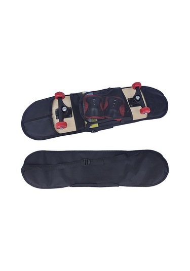 Pazly Suya Dayanıklı Siyah Omuz Kaykay Homyl Evrensel Cepli Çanta Wd Siyah Çok Renkli